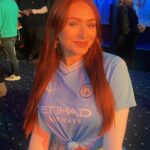 Elz The Witch Instagram - W’s at the Etihad starter pack 🤝🏻⚽️🩵