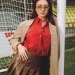 Elz The Witch Instagram – ELZ x SUNDAY GIRL! 📸 ⚽️🤝🏻 thank you to the wonderful @sundaygirlmagazine for covering me as part of their Issue 13 👏🏼 such a lovely team to work with and i feel so special to have been a part of it… you can pick up a copy via the link in @sundaygirlmagazine bio!! 💖 shout out to everyone involved: 

Photography: Danielle Painting @daniellepainting 
Styling: Charlotte Malley @charlottemalleystylist 
Makeup & Hair: Laura Marsh @lauramarshmua 
Interview by Hannah Miller & Milly Hutchcraft 
Location with thanks to Sutton United FC 🤍