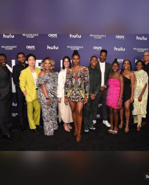 Emayatzy Corinealdi Instagram - Last night was epic y’all, felt so good to celebrate with the crew! Tune in on the 27th to catch this wave! #reasonabledoubthulu @onyxcollective