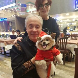 Emel Müftüoğlu Instagram - Son yilbasimiz oldugunu bilemedik ....ne cok severim seni nurlar icinde yat.....