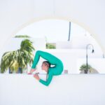 Emerald Gordon Wulf Instagram - Making shapes inside shapes! Found this cool arched hole in a parking garage and couldn’t resist. Photos by @kalialexsis #contortion #flexible #flexibility #contortionist #photography #dancephotography #dance #dancer #gymnast #gymnastics #model