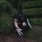 Emerald Gordon Wulf Instagram - Dear Tim Burton, Please have your people call my people. Sincerely, Em Photos by @kalialexsis #edwardscissorhands #timburton #Halloween #halloweencostume #spookyseason #spooky #contortion #contortionist #flexible #flexibility #dance #dancer