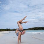 Emerald Gordon Wulf Instagram - I’ve had the best time in paradise! 🌴🌊👙⛱️🏝️☀️ I love Puerto Rico and it had been five years since I’ve visited! My grandparents own a vacation property on the island of Vieques. If you’re ever looking for a trip to paradise, let me know! Where do you like going on vacation? #contortion #flexible #flexibility #contortionist #beach #beachlife #vacation #summer #summertime
