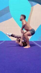 Emerald Gordon Wulf Instagram - Mind blowing 🤯 I had the privilege of meeting and training with this incredible acrobat! @emeraldgordonwulf and her mother met me at @lasvegascircuscenter a few days ago and look at what we accomplished in our first hour! This kid is an absolute natural! We created this entrance after a mistake(I’m fully convinced that every cool move is invented by mistake 😅). After about 45 mins of slowly hatching this idea, this is what it turned out to be! I’ve never seen it before and what makes it even cooler to me is that Emerald added her on uniqueness to this move, without it, I don’t think it would even be possible. Can you spot what she did and where? ⚡️LOOKING FOR A BASE⚡️ Emerald is a 16 year old, incredibly ambitious and talented acrobat. Im helping her connect with some skilled hand to hand bases in the San Diego area. If you know of somebody with an advanced level skill set, please reach out to me. She’s incredibly skilled, talented, patient, and a blast to work with! - @nathantsuji video cred - #contortion #contortionist #contortions #contortiontraining #bendy #backflexibility #backbend #backbends #backbending #backbendpractice #backbendlove #arch #partneracro #partneracrobatics #inversion #inversionaddict #inversionjunkie #handtohand #contortionhandstand #circusinspiration #circuseverydamnday #cirquedusoleil #cirqueway #acro #acroduo #acrobatics #acrobaticgymnastics #acrosport #acroyoga #acrobalance