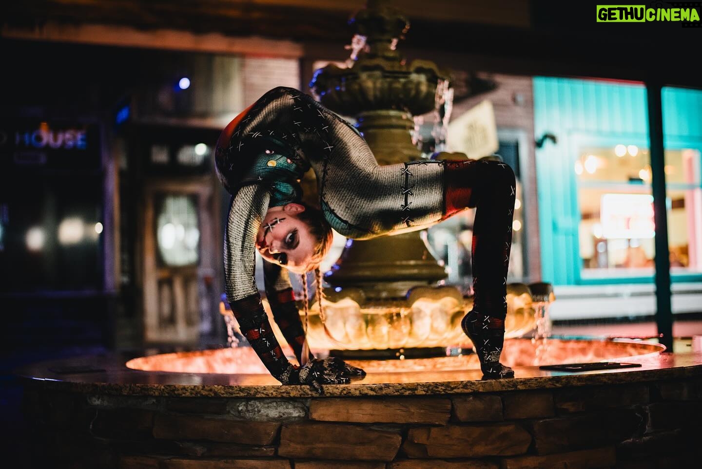 Emerald Gordon Wulf Instagram - 163 days until Halloween, but who’s counting? Voodoo costume by @shapeshifterzco Photos by @kalialexsis #creepy #timburton #voodoo #doll #contortion #contortionist #flexible #flexibility #creepycute #haunted #halloween #costume Have you started planning your Halloween Costume?