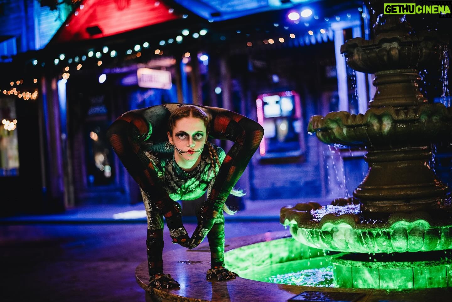 Emerald Gordon Wulf Instagram - 163 days until Halloween, but who’s counting? Voodoo costume by @shapeshifterzco Photos by @kalialexsis #creepy #timburton #voodoo #doll #contortion #contortionist #flexible #flexibility #creepycute #haunted #halloween #costume Have you started planning your Halloween Costume?