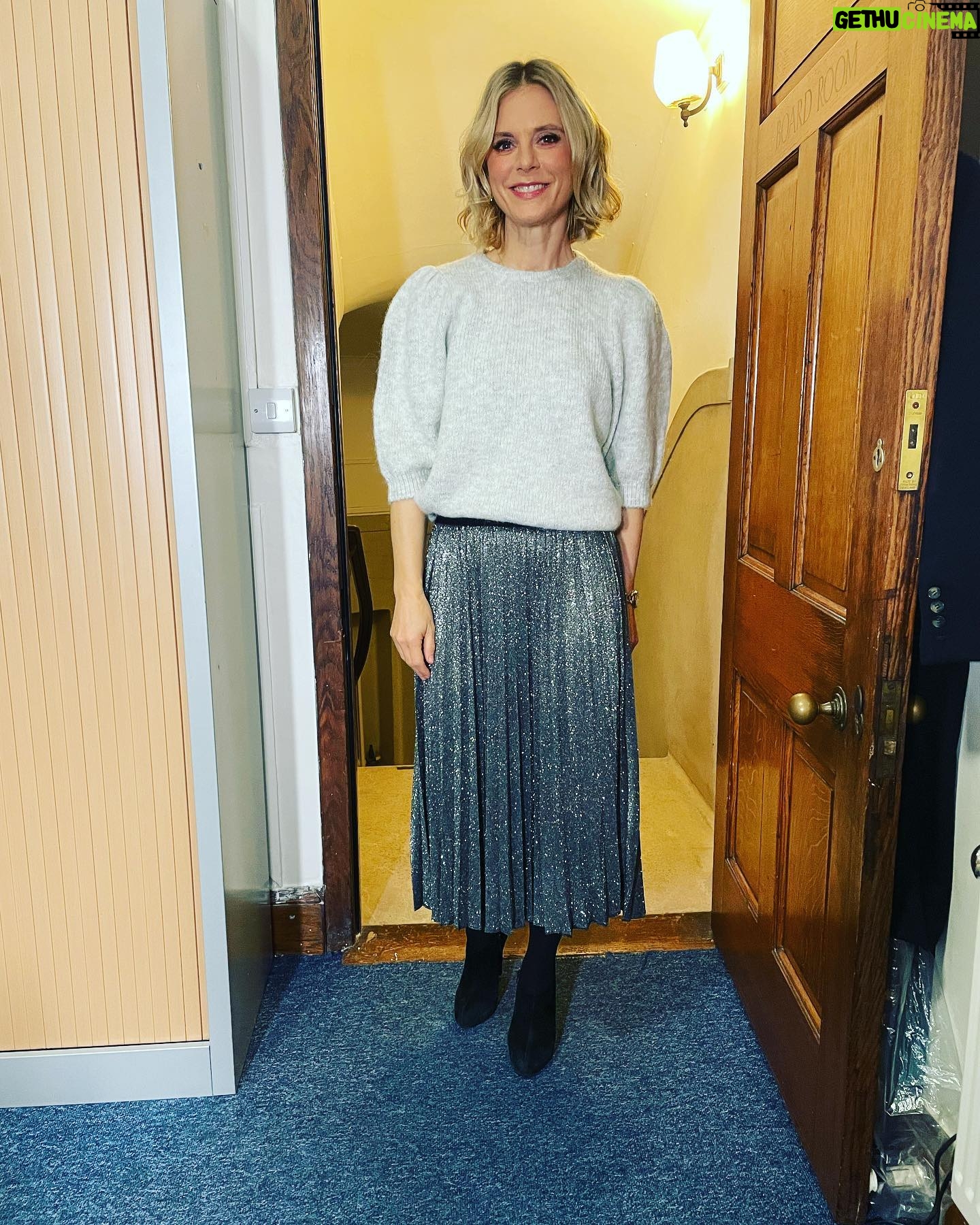 Emilia Fox - 6.7K Likes - Thank you so much @ecademi.co for organising such a great evening last night with such a lovely audience. It is always a delight talking to @emeritusdavidwilson (he has a new insta address) and is always so fascinating hearing what he has to say. Thank you @irisfashion for letting me #borrow this beautiful sparkly skirt and jumper!