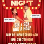 Emilia Ceballos Instagram – Segunda parada de nuestro #stanup #Six Sex And A Half

El turno es para la gente latina y colombiana de #coralsprings 

Les aseguramos un rato lleno de diversión !
Este 2 de mayo 
8pm en @waaorestaurant 🎈🎈🎈

Informes al 7867290307 
#standupmiami #coralspringsflorida

Pd: etiquete a su amigo, amiga, esposo, esposa ——- que le encante pasarla bueno !😂😂😂😂