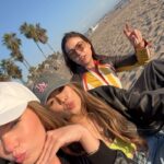 Emilia McCarthy Instagram - some highlights 🌞: Jon & Vinny’s with the girlies Beach days with Joelle & Jenny Seeing Adriana 16 years after working together in Babel Dear at the lake Hollywood walk