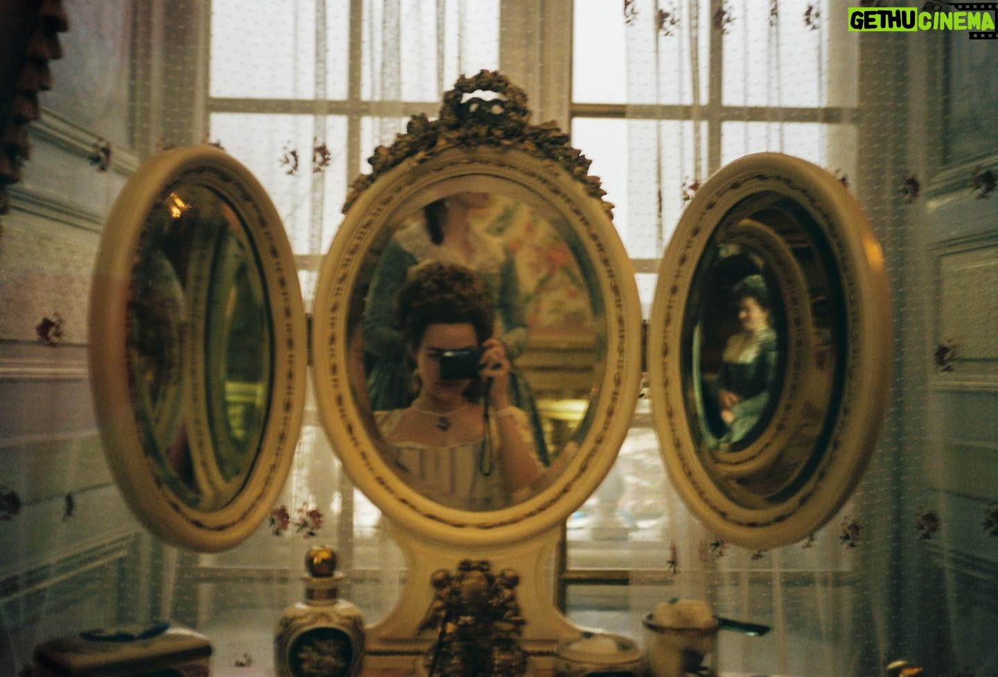 Emilia Schüle Instagram - #marieantoinette season 2 on 🎞️ @canalplus @leica_camera_deutschland