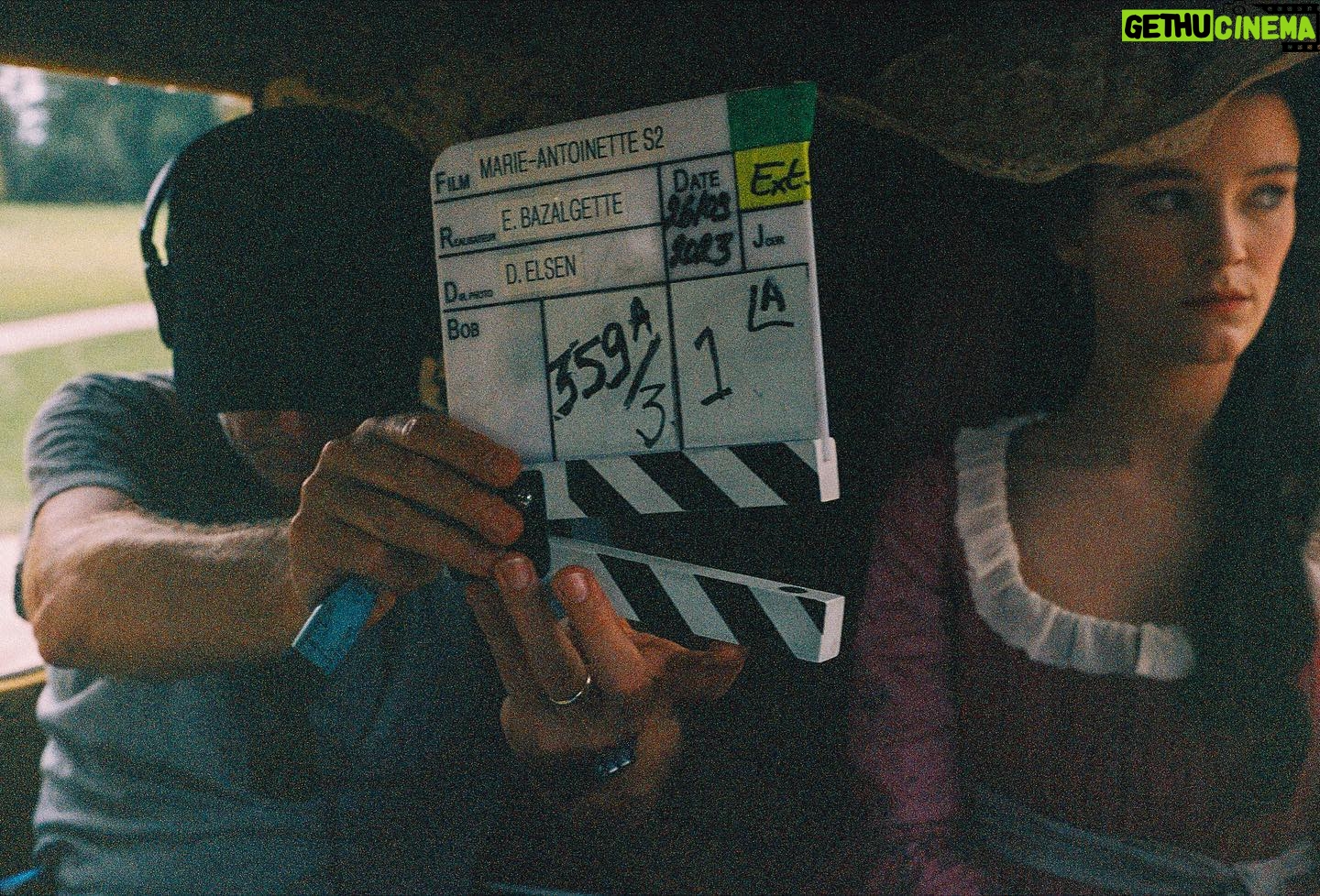 Emilia Schüle Instagram - #marieantoinette season 2 on 🎞️ @canalplus @leica_camera_deutschland