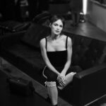 Emilia Schüle Instagram - anzeige / That was special, NY ❤️‍🔥 Excited to partner up with @montblanc ! Looking forward to everything’s that’s coming 🖊️ #MontblancLibrarySprit #InspireWriting