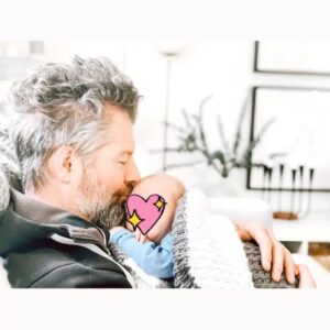 Emilie Ullerup Instagram - Happy Father’s Day. You are more incredible at this than I ever would have dared to imagine. Thank you for showing up like you do. ❤️, Wilde & his Mor. @kylecassie #fathersday