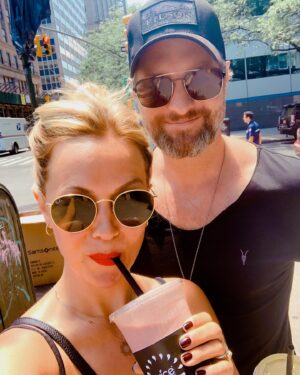 Emilie Ullerup Instagram - Remember when we were in photos together? 🥰 #happyvalentinesday my love. We were the OGs. Now with an upgraded mini add-on that grew my heart a bazillion sizes ❤️❤️❤️ @kylecassie