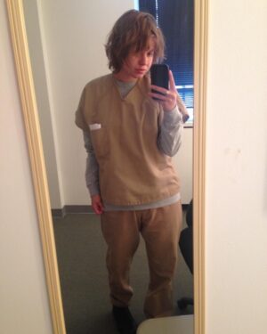 Emily Althaus Instagram - #tb #oitnb #kukudio #derp 🍊🖤