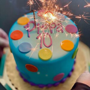 Emily Procter Instagram - Pippa turned 10 yesterday!
Thank y’all for continuing to support me even though I’ve spent more time mom-ing than media-ing. Big smiles ❤️