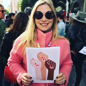 Emily Procter Instagram - Classy March ladies (and men). Fun to be a part #womensmarch 💖