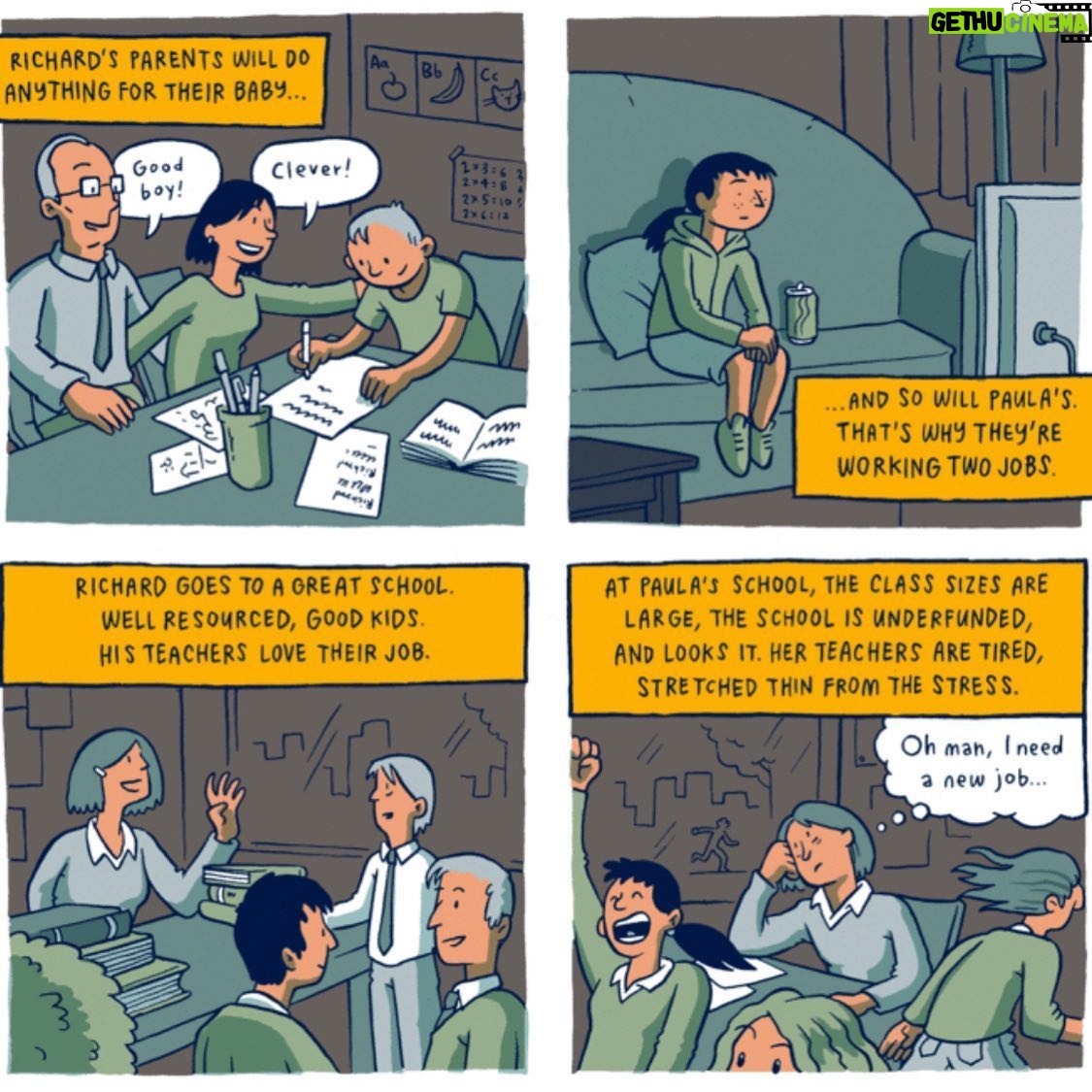 Emily Tarver - 2.4K Likes - Years ago this comic by @xtotl helped me to better understand privilege. Hopefully it will help others. There are so many factors that add to disparity in education/wealth/everything - which is clearly tied to systemic racism among other things. This touches on but a tip of the shitberg.