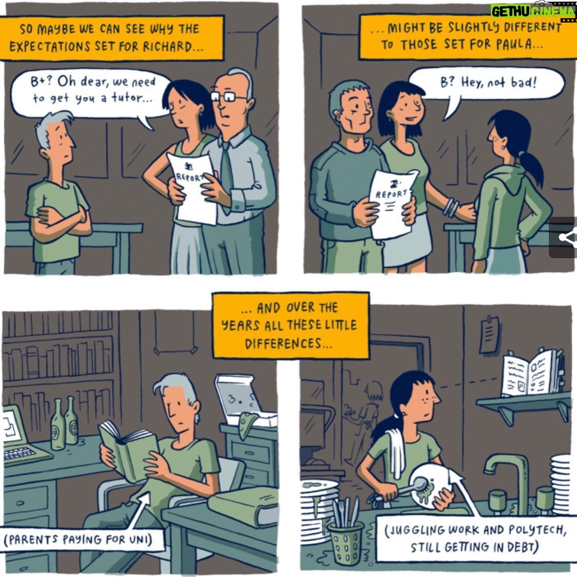 Emily Tarver - 2.4K Likes - Years ago this comic by @xtotl helped me to better understand privilege. Hopefully it will help others. There are so many factors that add to disparity in education/wealth/everything - which is clearly tied to systemic racism among other things. This touches on but a tip of the shitberg.