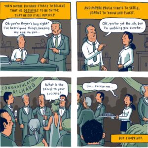 Emily Tarver Instagram - Years ago this comic by @xtotl helped me to better understand privilege. Hopefully it will help others. There are so many factors that add to disparity in education/wealth/everything - which is clearly tied to systemic racism among other things. This touches on but a tip of the shitberg.