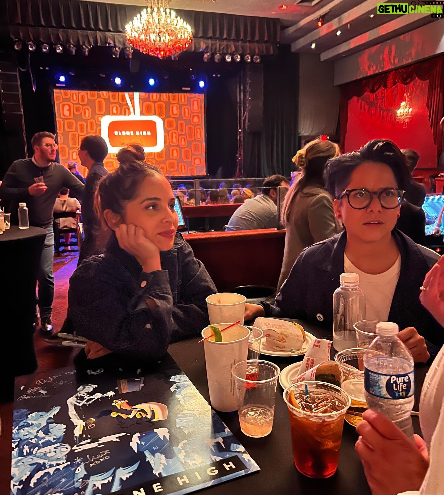 Emily Tarver - 3.2K Likes - Celebrating @viccimartinez and the entire #clonehigh fam at the premiere last night in LA :) Vic voices Frida Kahlo and the show is so so good. Premieres 5/23 on @hbomax ❤️🔥