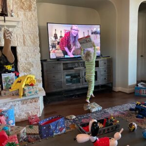 Emily Tarver Instagram - Virtual Christmas with my family!