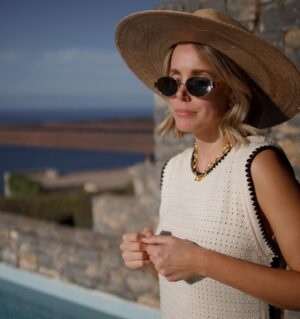 Emily Tierney Instagram - Where’s everyone heading to this summer? Do you go to the same place each year or are you trying somewhere new? Inspire me! ✈️🌞 I’ll link this gorgeous beach dress on stories & in my bio 

📍 @daios_cove Crete *P R trip #europeansummer #eurosummer #greekislands #beachdress #crochetdress #summeroutfit #summeroutfitideas