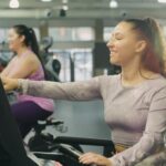 Emily Alexandra Guglielmo Instagram - 💪🏼 Echelon Fit 🏋🏻‍♀️ Feel connected in a modern way ~ Make fitness fun 💙 @echelon.fit #echelon #echelonfit #fitnessmodel #workoutmodel #orlandomodel #conservative