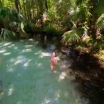 Emily Alexandra Guglielmo Instagram - Stay adventurous water-child #adventurous #waterchild #springs #natural #organic #glitterbikini #insta360 #summer2024