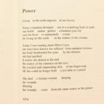 Emily Browning Instagram - Spending the storm indoors with Adrienne Rich. Good medicine.