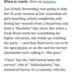 Emily Browning Instagram - Class Of 07 is on Prime Video EVERYWHERE 🌍 right this very moment! The New York Times calls it feral, silly, strange and “not at all depressing” which pretty much describes a perfect show imo. I’m so proud of this show and I love all of these humans so much and I desperately need you all to see how talented and magnetic each and every one of them is so GO WATCH IT NOW!!! (Yes I’m posting this a day late, it’s hard to change your personality) #classof07 #tenfuckingyears