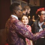 Emily Browning Instagram - Just found this REALLY NORMAL picture (from SXSW) of some deranged, overgrown toddler who is clearly plotting to kidnap @theorlandojones , tie him to a chair, and tickle him until he agrees to be her best friend forever. See you on Monday, Orlando! 😀