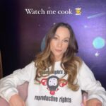 Emily Calandrelli Instagram - Watch me cook 😉🧑‍🍳