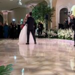 Emily Calandrelli Instagram - A black tie affair at a real life Bridgerton-level wedding. We had to piece together childcare to make it work so that we could both come and we’re so grateful to family and caretakers who all came together to allow us to experience this beautiful wedding. Congratulations to the most beautiful couple @mack_harper_ 👰🏼‍♀️ and @f.h.mcgregor 🤵🏻‍♂️