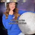 Emily Calandrelli Instagram – The Barbie/T-Swift-inspired astronaut photoshoot of my DREAMS!!! 🪩💗🧑🏼‍🚀😱!!!!!

@mooganphoto nailed it 📸🙌🏼

I told him…”what if it’s like Barbie-pink 💗 and I have a ton of moons 🌘floating around me and I wear this sparkly T-swift inspired dress ✨and OH and also I have this disco helmet that is like…sort of like an astronaut helmet???”

He was like, yup I see it, let’s GO 🚀🪩

Photo: @mooganphoto 
Make-up/hair: @jennybouton