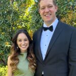 Emily Calandrelli Instagram - A black tie affair at a real life Bridgerton-level wedding. We had to piece together childcare to make it work so that we could both come and we’re so grateful to family and caretakers who all came together to allow us to experience this beautiful wedding. Congratulations to the most beautiful couple @mack_harper_ 👰🏼‍♀️ and @f.h.mcgregor 🤵🏻‍♂️
