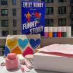 Emily Henry Instagram - ✨ GIVEAWAY ALERT ✨ Let’s celebrate the start of summer with a special giveaway! 🍋 We’ve partnered with @oliveandjune and @outofprint for a giveaway where you can enter for a chance to win a copy of Funny Story by Emily Henry, a Funny Story pouch from Out of Print, and a mani system from Olive & June with six polishes to match the vibes of Funny Story! How to enter: · Follow @berkleyromance @oliveandjune @outofprint and @emilyhenrywrites · Tag a friend in the comments! US only. Enter before 11:59pm ET on June 3. Must be 18 and older to enter. Void where prohibited or restricted by law. See official rules at https://bit.ly/4aVqnj5.
