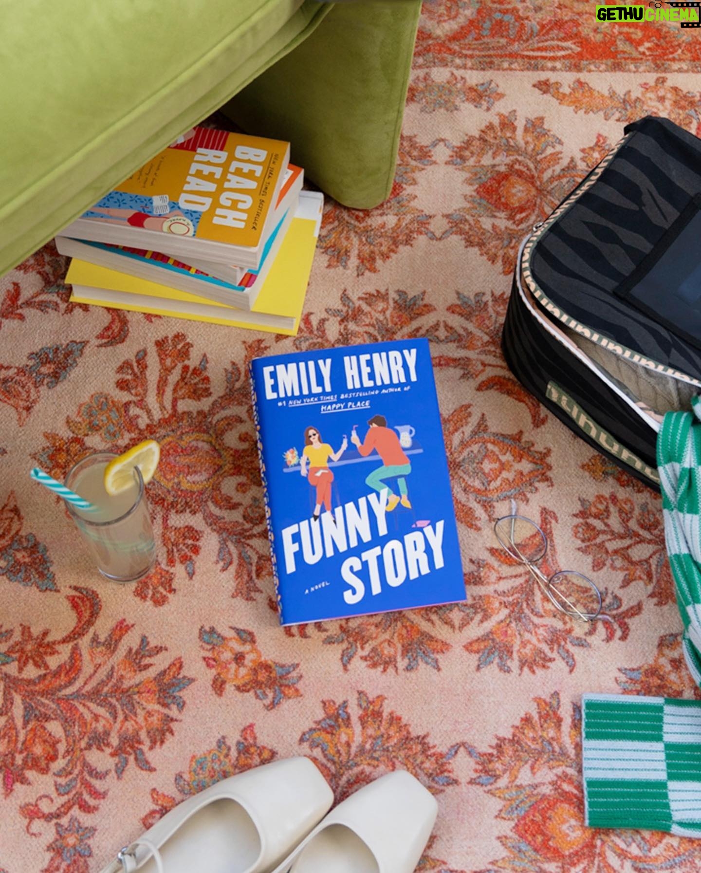 Emily Henry Instagram - **GIVEAWAY CLOSED** It’s a funny story... We collabed with bestselling author @emilyhenrywrites to bring the Nuuly community a little something ✨special✨ We’re giving away a copy of Funny Story, her latest novel 2 FREE months of Nuuly. Basically—the perfect combo for all your summer plans ☀️ HOW TO ENTER: 📚Follow @nuuly @emilyhenrywrites on Instagram 📚Like this post 📚Tag a friend in the comments use the hashtag #NuulySweepstakes One winner will be chosen at random on 5/2/2024. Good luck! 🤞