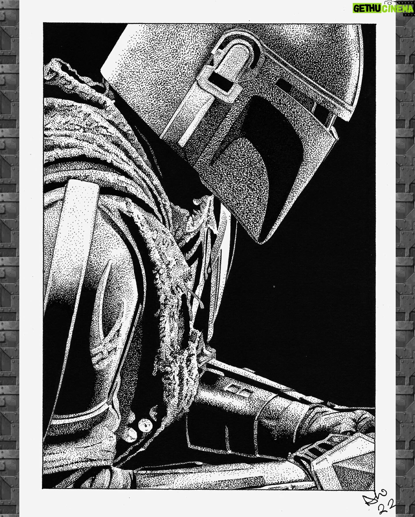 Emily Swallow Instagram - What a fantastic day @mcmcomiccon bumped into some old friends from @essexcosplayers and saw some amazing props and costumes from @imperialoutlanders My day was definitely made after getting to meet and give some ink drawings I did of some of the cast of @themandalorian including @taitfletcher and @bigeswallz who has been a great supporter of my art. It means a lot when you meet these cool people who are your heroes and they give their fans so much of their time. I was only gutted that I didn’t get a chance to see, say hello and give my ink drawings in person to @therealbrendanwayne #thisistheway #maytheforgebewithyou #themandalorian #mandalorian #starwars #mtfbwy #maytheforcebewithyou #mcmcomiccon #mcmcomicconlondon
