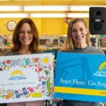 Emily Swallow Instagram - Y’all, if you’re ever invited to story time with @therealkateesackhoff, go! We got to read to some foundlings at @jaxlibrary while we were in town for @collectiveconvention. She had laryngitis but that did not stop her! Also- the entrance to the children’s section is magical. I wanted to stay there listening to forest sounds all day! #tbt #throwback #thisistheway #forthefoundlings #emilyswallow #kateesackhoff #girlpower #storytime #dropeverythingandread #library
