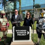 Emily Swallow Instagram - (FWIW I made this post last week for #thisisthewaywednesday, but it vanished into the ether as it was posting…curse ye, @instagram!) To walk The Way is to see a way to foster connection between communities. Ryan Minsk, who works for the Wounded Warrior Project and is a member of the Lothal Clan of the @mandalorianmercs, sees how much the veterans he works with have to contribute. He also knew they can relate to the tedium of long hospital stays, much like some kiddos at Wolfson Children’s Hospital. Ryan made an inquiry with the hospital to find three Star Wars Fans....the vets made Mandalorian armor in the foundlings’ favorite colors and presented the helmets and chest plates to them and their families at the Jacksonville Wounded Warrior Project Offices. I was in town for @collectiveconvention and, thanks to a friend from church, I got to be a part of the presentation. These incredible veterans’ work is definitely #armorerapproved. Thank you for seeing an opportunity to show these vets how much we value their contributions, and for putting a smile on the faces of everyone in attendance, Ryan! #thisistheway #mandaloriansarestrongertogether #thearmorer #woundedwarriorproject #service #emilyswallow #forthefoundlings #duval #jacksonville