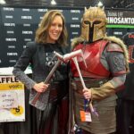 Emily Swallow Instagram - Is there a better place to be on Star Wars Day than at a fan convention? The joy was absolutely electric. However, we all know that, no matter how boisterous and confident we may seem on the outside, there could be shadows lurking beneath the surface that no one knows but we ourselves. On #thisisthewaywednesday, I want to tell you about a group of fans I met who walk The Way in a real, practical, uplifting way that was truly a day-to-day endeavor. They’d been talking online for a year, and this convention was their first in-person meeting. Between them, they knew they were dealing with severe social anxiety, a seizure disorder and other physical and emotional difficulties that might very well keep many people home in isolation. But they also had something else in common: a desire to trust each other, to practice vulnerability and to support each other. I saw them multiple times through the weekend in various states of joy and exhaustion, and I heard how they navigated tricky moments including panic attacks. At the end of the convention, they were tired and ready for rest, but they were SO joyful that they’d had the experience and stuck with each other (and with themselves) through it all. I am continually inspired by the way all of you lift each other up even with a strength you didn’t know you had. When we are acting in service to someone we love, we realize we could probably stand to show ourselves that same love, gentleness and courage. This is the Way. P.S. I lost track of which of my fabulous Armorers was which, so please forgive me if I’ve mistagged you or didn’t know your handle! Tag yourselves please! #mentalhealthawareness #thisistheway #community #comiccon #anxiety #loveoneanother #thearmorer #alwayskeepfighting
