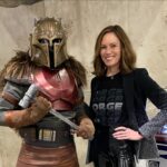 Emily Swallow Instagram - Is there a better place to be on Star Wars Day than at a fan convention? The joy was absolutely electric. However, we all know that, no matter how boisterous and confident we may seem on the outside, there could be shadows lurking beneath the surface that no one knows but we ourselves. On #thisisthewaywednesday, I want to tell you about a group of fans I met who walk The Way in a real, practical, uplifting way that was truly a day-to-day endeavor. They’d been talking online for a year, and this convention was their first in-person meeting. Between them, they knew they were dealing with severe social anxiety, a seizure disorder and other physical and emotional difficulties that might very well keep many people home in isolation. But they also had something else in common: a desire to trust each other, to practice vulnerability and to support each other. I saw them multiple times through the weekend in various states of joy and exhaustion, and I heard how they navigated tricky moments including panic attacks. At the end of the convention, they were tired and ready for rest, but they were SO joyful that they’d had the experience and stuck with each other (and with themselves) through it all. I am continually inspired by the way all of you lift each other up even with a strength you didn’t know you had. When we are acting in service to someone we love, we realize we could probably stand to show ourselves that same love, gentleness and courage. This is the Way. P.S. I lost track of which of my fabulous Armorers was which, so please forgive me if I’ve mistagged you or didn’t know your handle! Tag yourselves please! #mentalhealthawareness #thisistheway #community #comiccon #anxiety #loveoneanother #thearmorer #alwayskeepfighting
