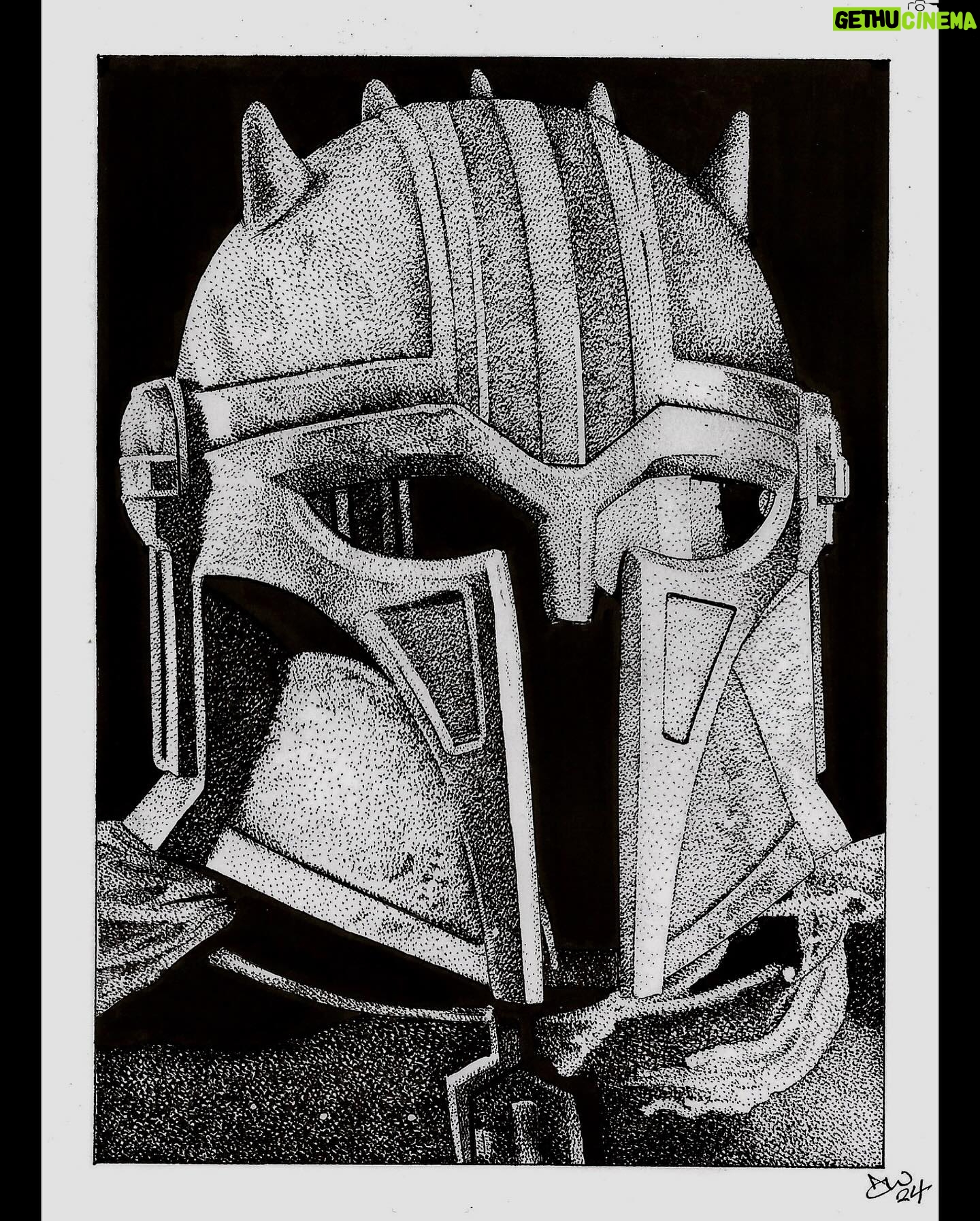 Emily Swallow Instagram - What a fantastic day @mcmcomiccon bumped into some old friends from @essexcosplayers and saw some amazing props and costumes from @imperialoutlanders My day was definitely made after getting to meet and give some ink drawings I did of some of the cast of @themandalorian including @taitfletcher and @bigeswallz who has been a great supporter of my art. It means a lot when you meet these cool people who are your heroes and they give their fans so much of their time. I was only gutted that I didn’t get a chance to see, say hello and give my ink drawings in person to @therealbrendanwayne #thisistheway #maytheforgebewithyou #themandalorian #mandalorian #starwars #mtfbwy #maytheforcebewithyou #mcmcomiccon #mcmcomicconlondon