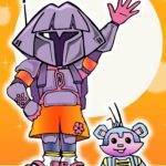 Emily Swallow Instagram - GalaxyCon Columbus is THIS weekend! Who’s bringing an option for our #doralorian contest? See you there! December 1-3 in Columbus, Ohio. Brilliant illustration by @bobbyhenley 🎥 @aaronhanania #thisistheway #themandalorian #doratheexplorer #emilyswallow #kathleenherles #projectrunway #contest #armorerapproved #cosplay #galaxycon #thedoralorian