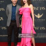Emily Swallow Instagram - Red carpet photo dump. @hollywoodcreativealliance #astraawards I was nominated with some kick-ass ladies for Best Supporting Actress in a Streaming Drama Series for my work as The Armorer. Thank you to my glam team!!! It sure takes longer to get ready when you’re not covering your head with a helmet… Stylist: @stylebybek HMU: @dannidoesit Dress: @rubinsinger Shoes: @camillagabrieli Clutch: @lalingilondon Jewelry: @sterlingforever @rocklovejewelry @theofficialpandora Arm Candy: @chadkimball76