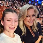 Emily Symons Instagram – Peak Aunty moment. Taking my beautiful niece to see @josephmusicalaus 🌈🥳💜