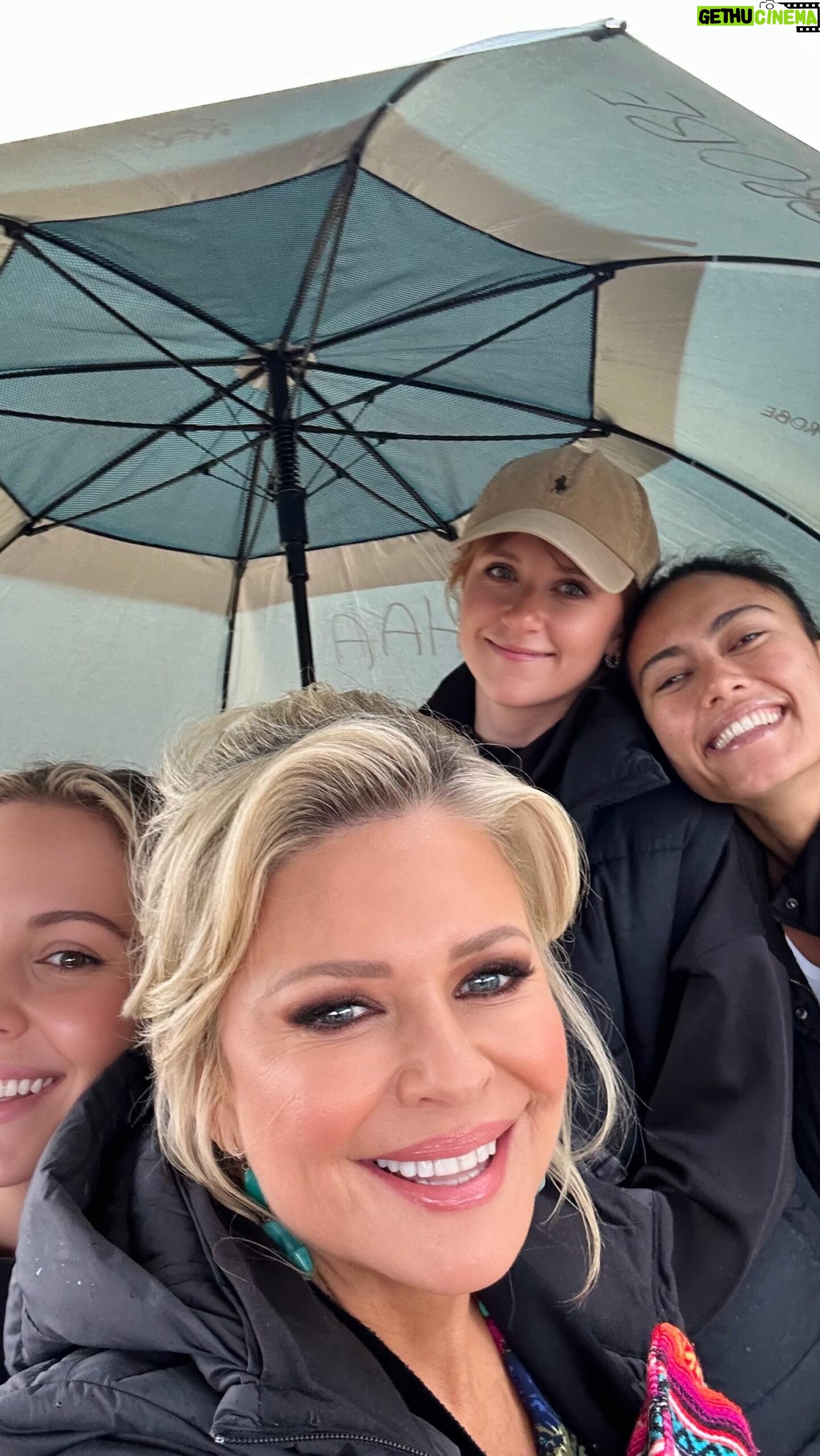 Emily Symons Instagram - When it rains solidly for two days in Summer Bay we all go slightly bonkers ☔️ #homeandaway