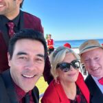Emily Symons Instagram - Bts from tonight’s @homeandaway ep in 🇦🇺 🍿♥️🍿 not a wedding but so fun for us all to dress up in RED! 💃🏼 loving the Maz red coat from @antheacrawford ♥️ thank you @shelleymurraycostume 🙌🏼♥️🥶♥️