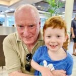 Emily Symons Instagram – Happy birthday Ray 🎂 Thank you for always being so kind to my boy. We love you 💙 #mytwofavouriteredheads